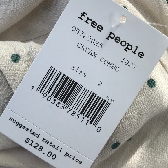 NWT Free People All Yours Mini Dress - Picture 8 of 8